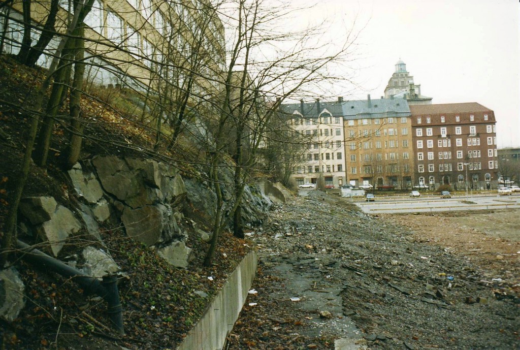 Vy från Ångströmsgatan